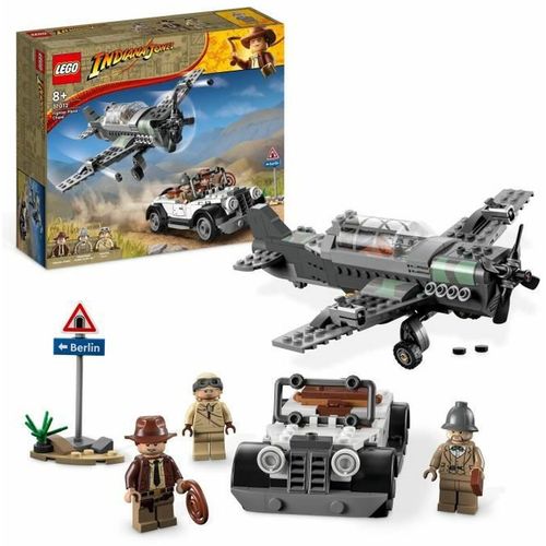 Igra Gradnje Lego Indiana Jones 77012 Continuation by fighting plane slika 1
