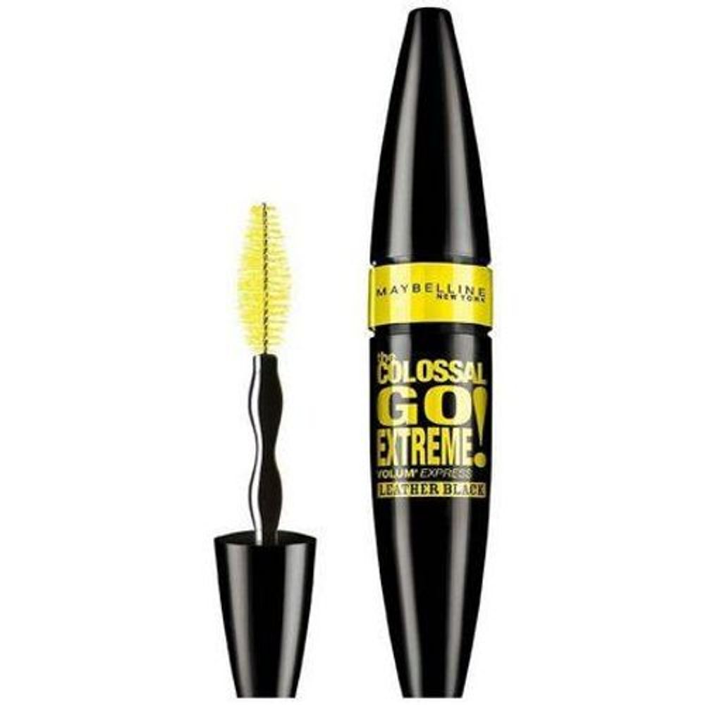 Maybelline New York Maskara The Colossal Go Extreme Laether Black slika 1