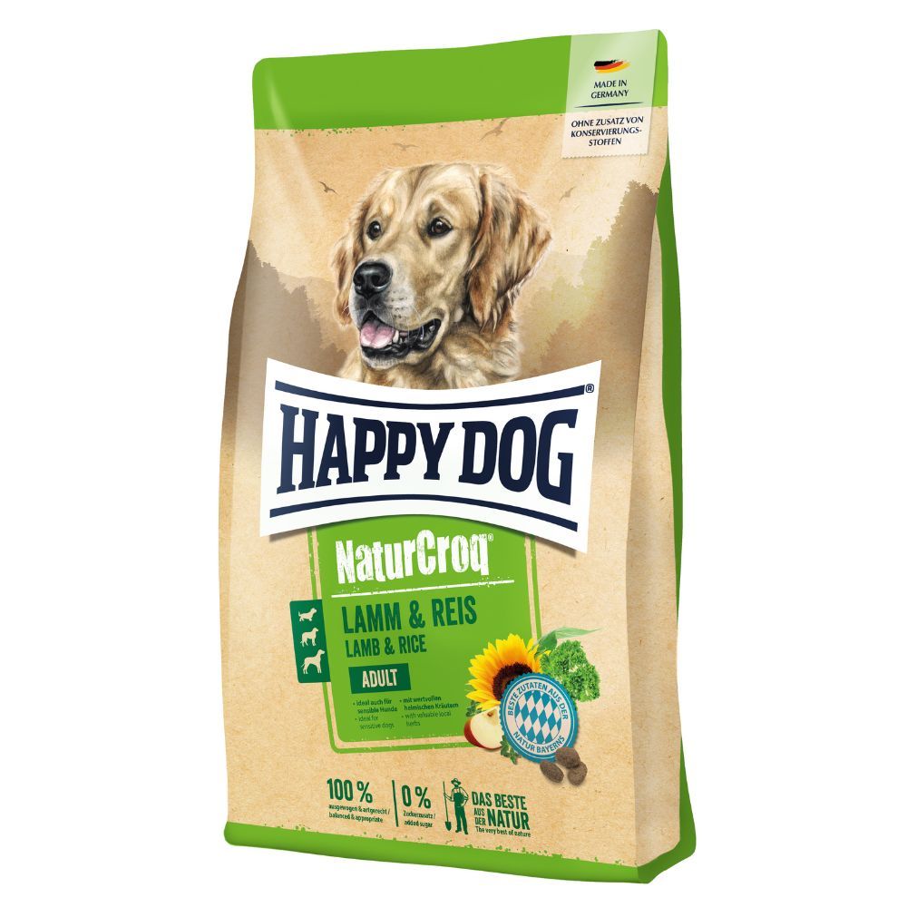 Happy Dog NaturCroq Adult janjetina i riža slika 1