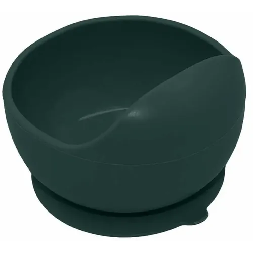PETITE&amp;MARS Silikonska zdjelica s vakuumom 350 ml Take&amp;Match 6 m+, Misty Green slika 3
