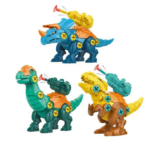 Woopie konstrukcijski set za sastavljanje dinosaura 3 kom slika 2