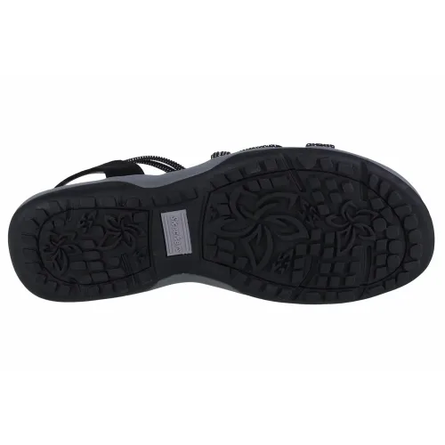 Skechers Reggae Slim - Turn It Up ženske sandale 163117-blk slika 8