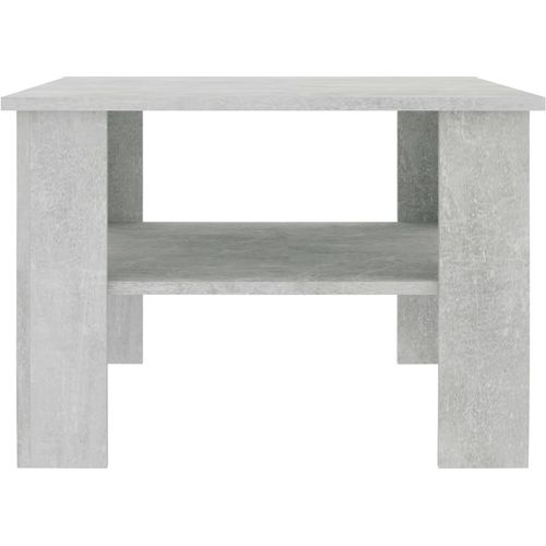 Stolić za kavu siva boja betona 60 x 60 x 42 cm od iverice slika 4