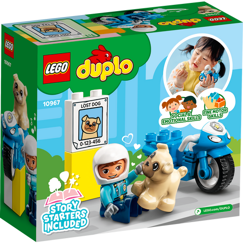 LEGO® DUPLO® 10967 Policijski motocikl slika 4