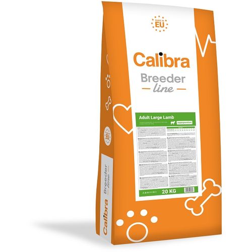 Calibra Dog Breeder Line Superpremium Adult Large Jagnjetina, hrana za pse 20kg slika 1