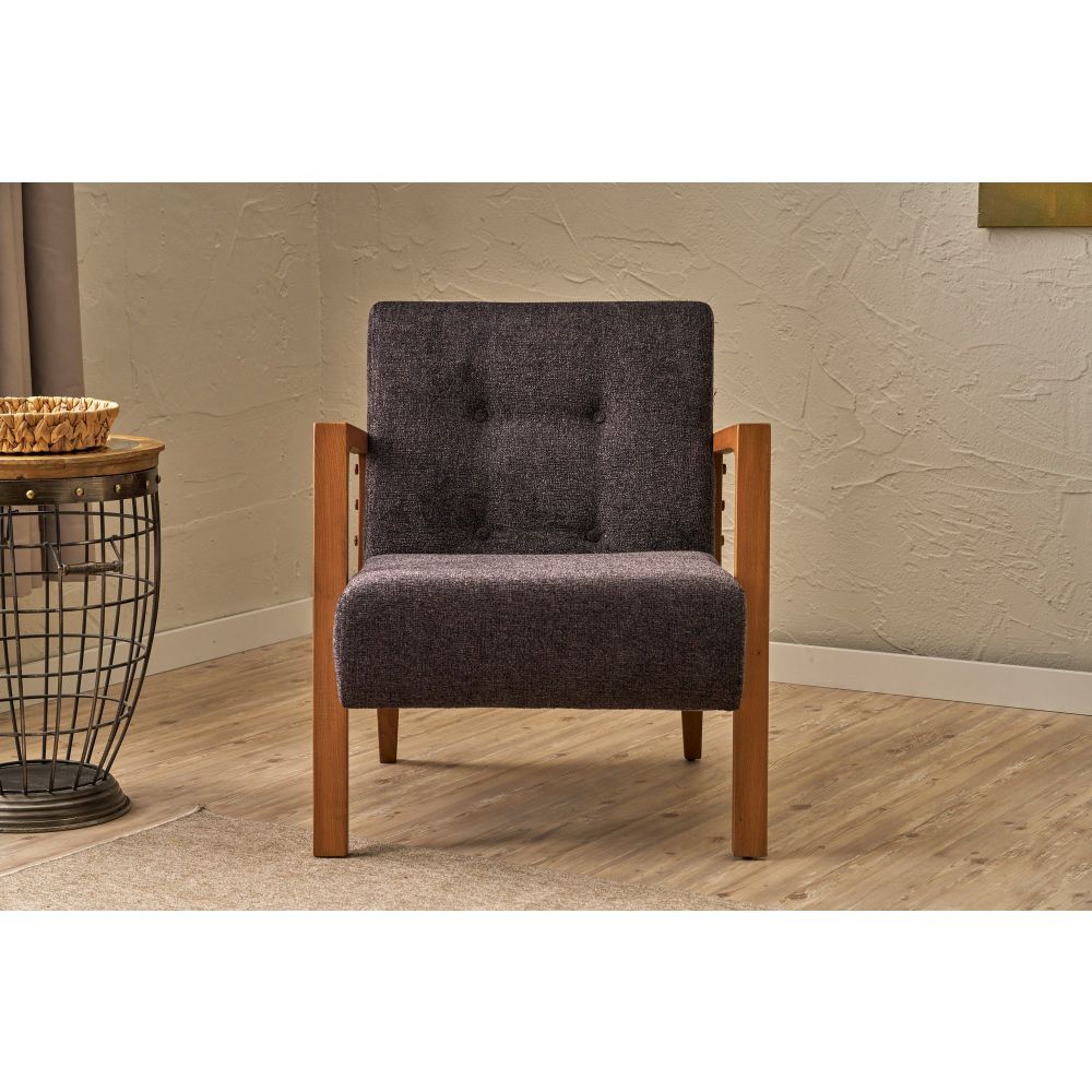 Kemer - Antracitni Wing Chair slika 1