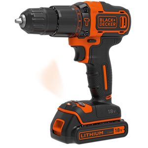 Black & Decker BDCHD18KB aku udarna bušilica 18v kofer+baterije 