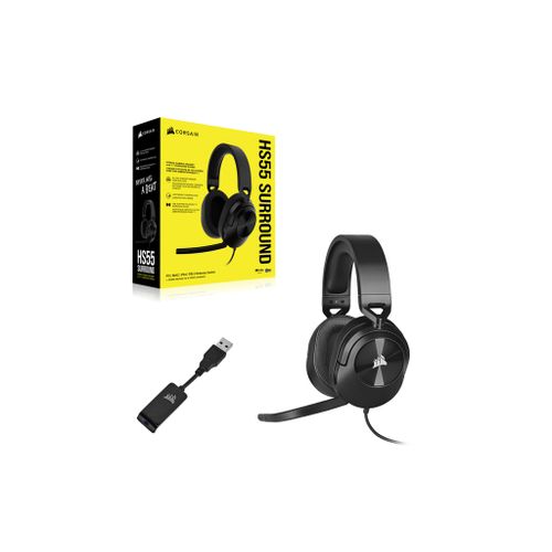 CORSAIR HS55 SURROUND žične/CA-9011265-EU/crna Slušalice  slika 3