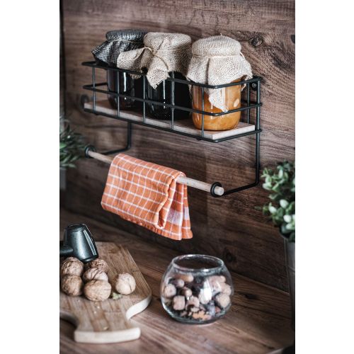 Gwen Oak
Black Wall Shelf slika 2