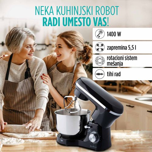 Kuhinjski robot Infinity PRO, 1400W slika 17