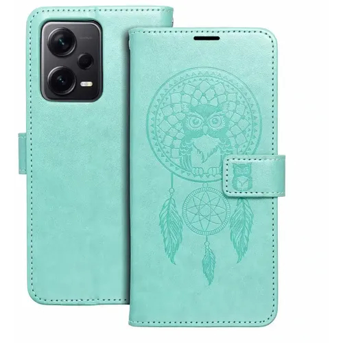 MEZZO Book case preklopna torbica za XIAOMI Redmi NOTE 12 PRO Plus 5G dreamcatcher green slika 1