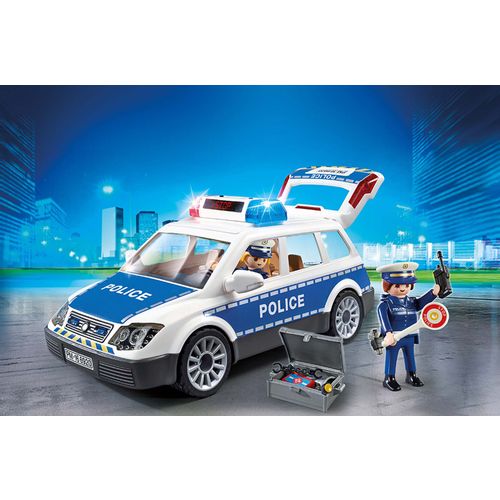 PLAYMOBIL POLICIJSKI AUTO SA SVJETLIMA I ZVUKOM 6920 slika 2