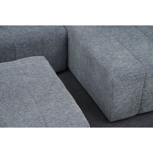 Beyza Mini Right - Grey Grey Corner Sofa slika 7