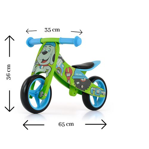 Dječji bicikl bez pedala 2u1 Jake Bob slika 4