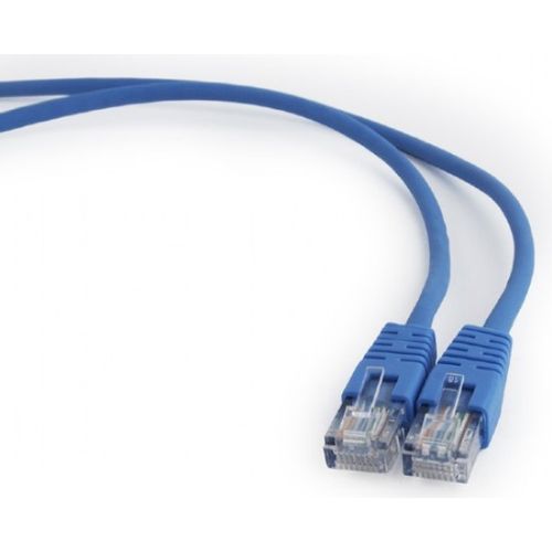 PP12-0.5M/B Gembird Mrezni kabl, CAT5e UTP Patch cord 0.5m blue slika 2