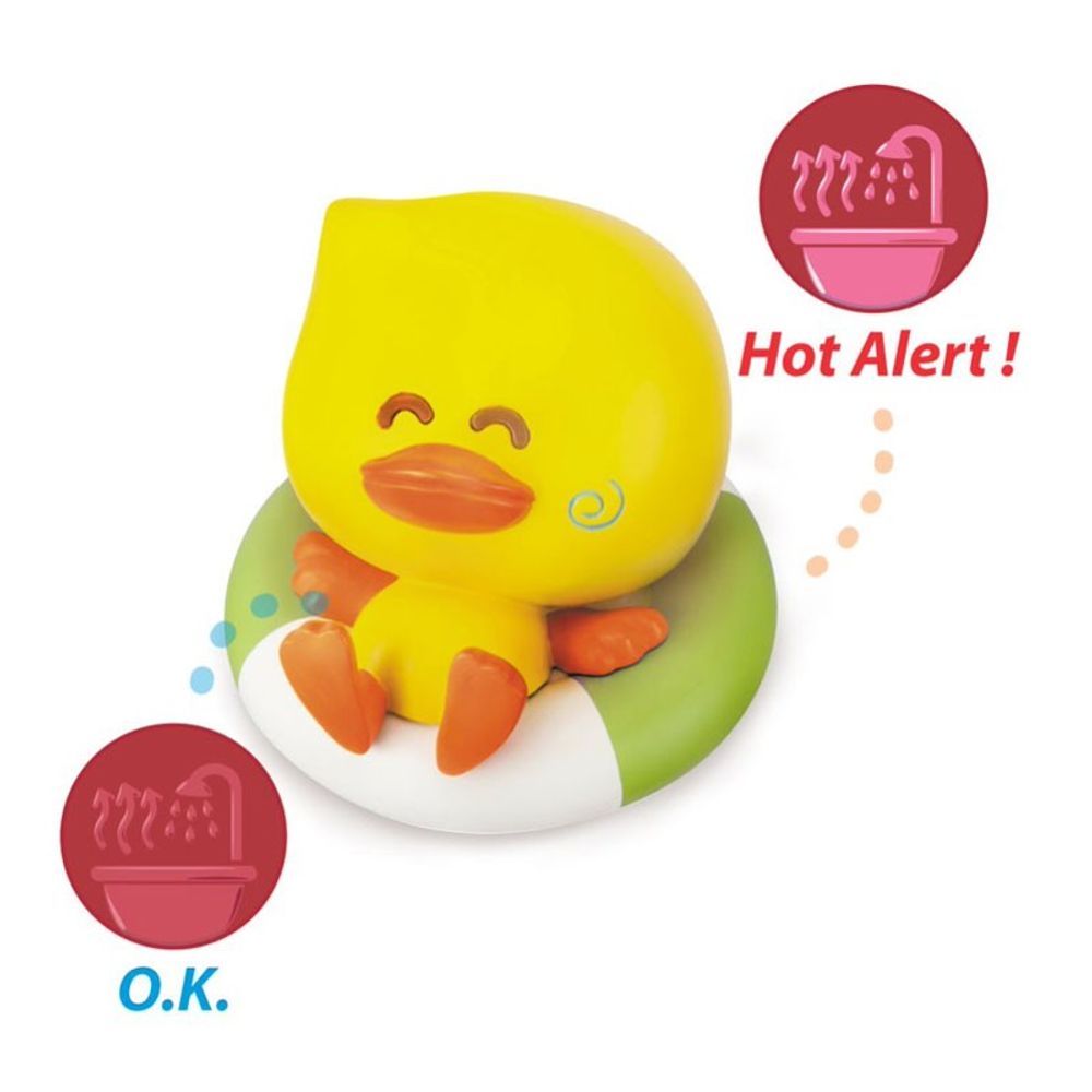 Infantino 205052 Igračka za kupanje sa termometrom Bath Duck slika 2