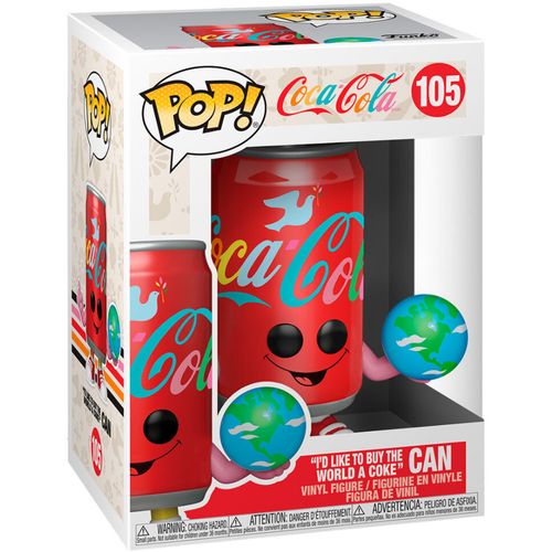 POP figure Coca-Cola I'd Like to Buy the World a Coke Can slika 2