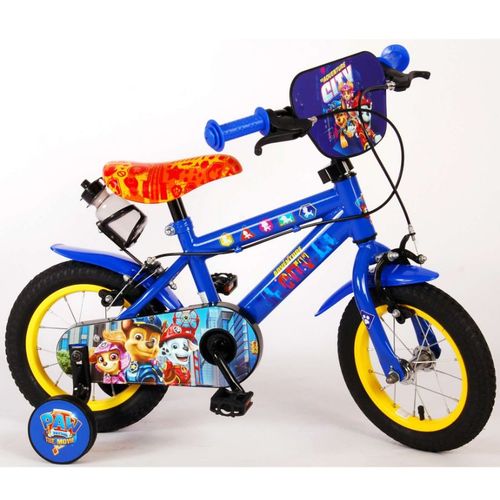Dječji bicikl Paw Patrol 12" s dvije ručne kočnice plavo/narančasti slika 3