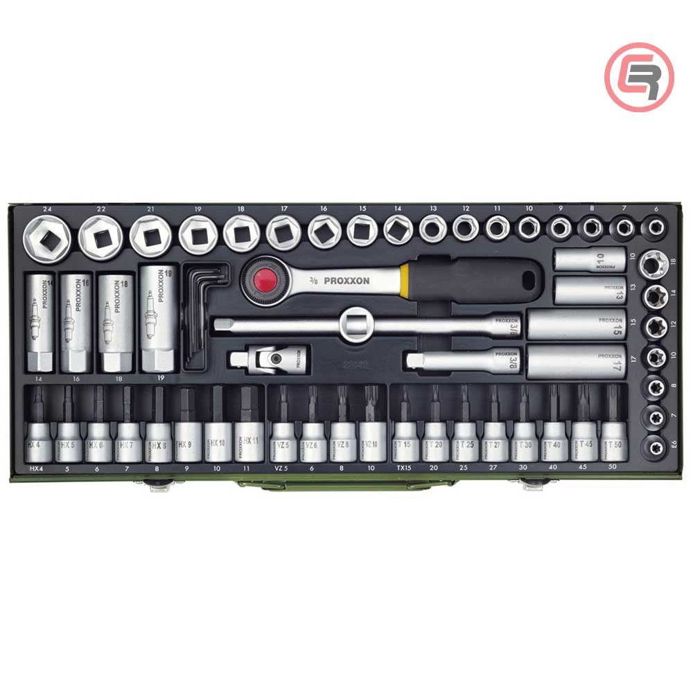 Proxxon Garnitura Nasadnih Ključeva 3/8” 6-24 mm / 65 dijelna - 23112 slika 1