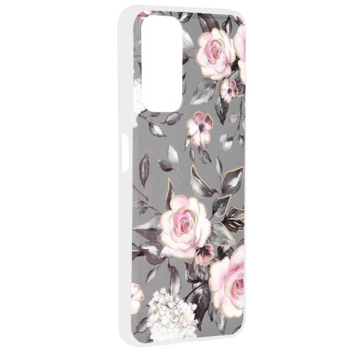 Techsuit Marble Series maska za Xiaomi Redmi Note 11 / Note 11S Bloom of Ruth Gray slika 2