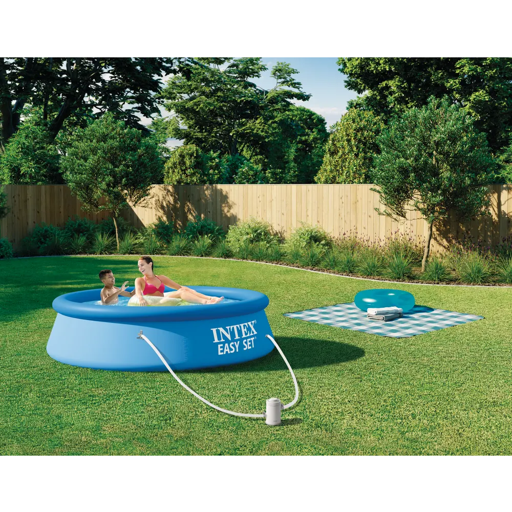 Intex bazen na naduvavanje 244x61 cm Easy Set sa pumpom 28108NP slika 8