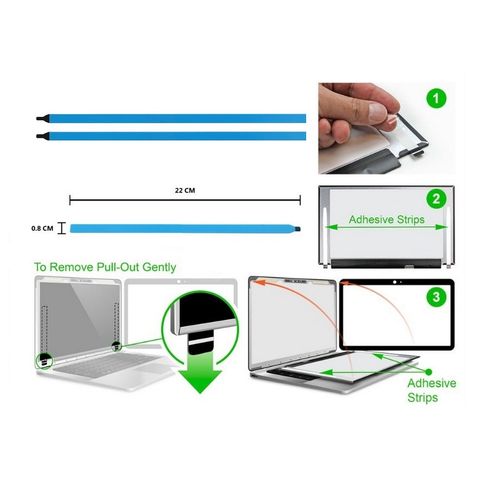 Traka za montažu ekrana bez kačenja 15.6 slika 1