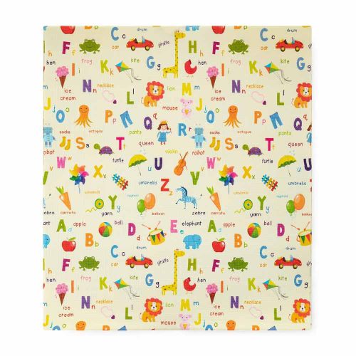 PETITE&MARS Dvostrana podloga za igru Joy Max, Walk&Alphabet 180x150 cm slika 2