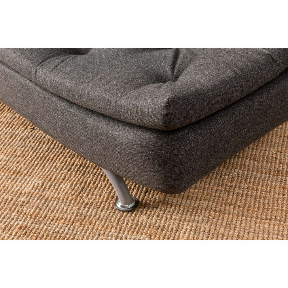Sofa na razvlačenje Rivo - tamno siva slika 6