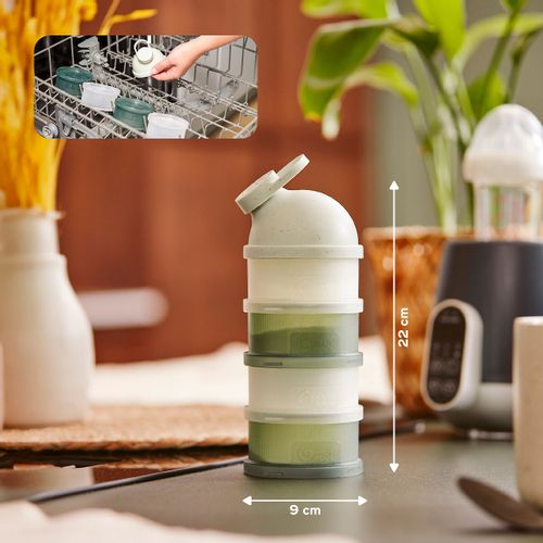 Babymoov posudice Milk Dispenser - Mineral Green A004214 slika 7