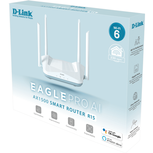 LAN Router D-Link R15/E AX1500 1GWAN/3GLAN WiFi6 slika 2