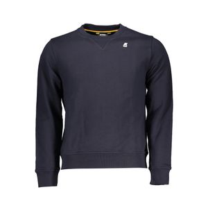 K-WAY MEN'S BLUE ZIPLESS SWEATSHIRT