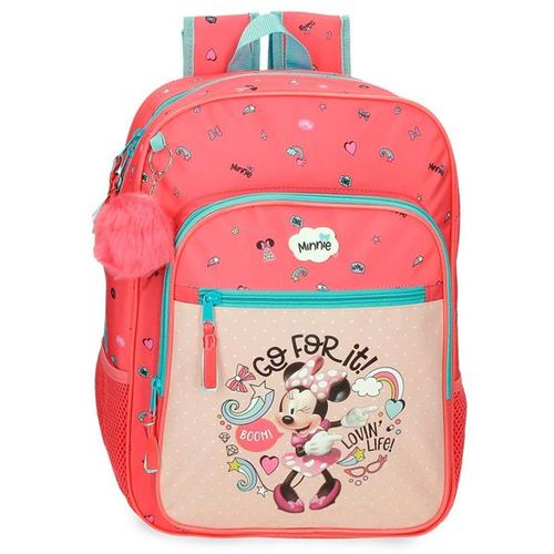 MINNIE Ranac 38 cm - Koralna LOVING LIFE slika 1