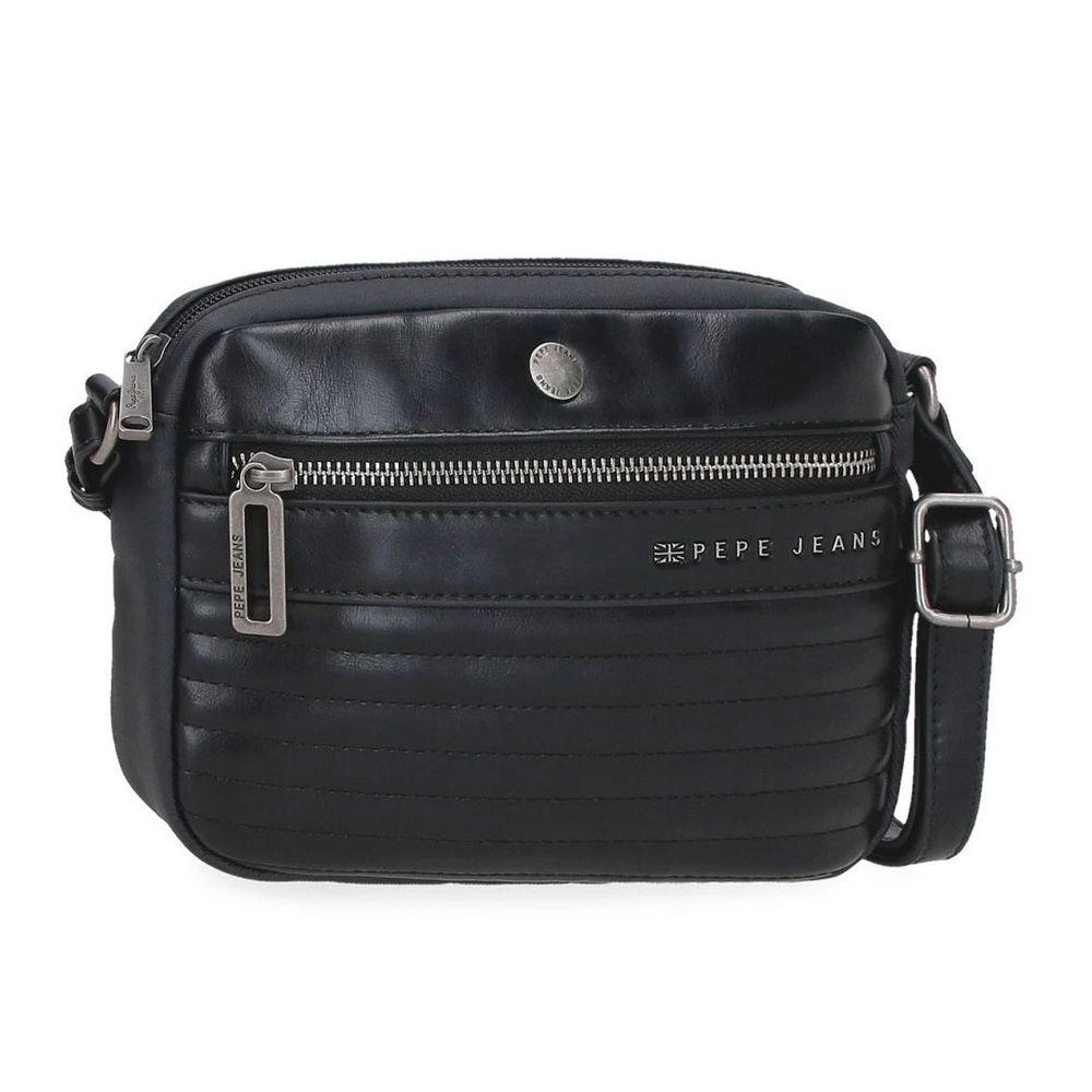 Pepe Jeans torba na rame 21 cm ženska, biker 7155541, crna slika 1