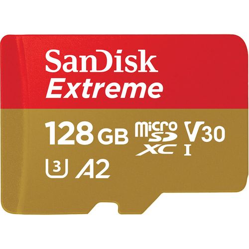 SANDISK Extreme 128GB microSDXD Memorijska kartica slika 1