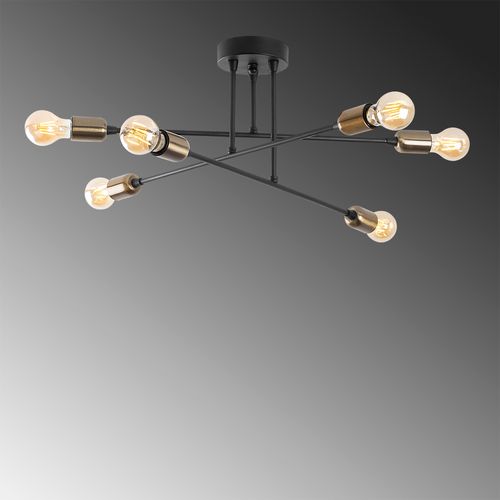 Fleur - 1501 Black Chandelier slika 6