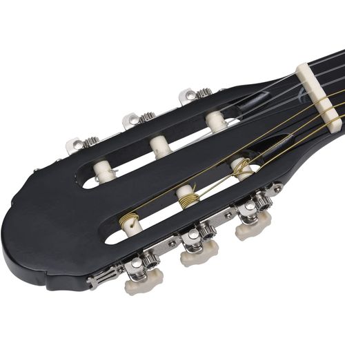 Klasična gitara za početnike s torbom crna 4/4 39 " slika 12