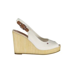 TOMMY HILFIGER WOMEN'S WHITE SANDAL FOOTWEAR