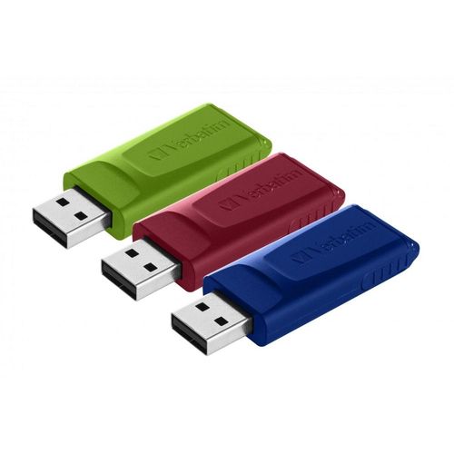 Verbatim Slider USB 3x16GB (49326) slika 1