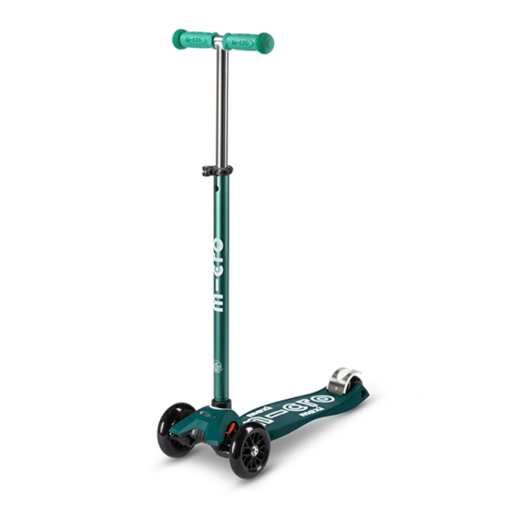 Micro Romobil Maxi Deluxe ECO, Zeleni slika 1