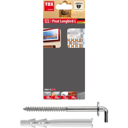 Tox PIRAT LONGBIRD-L 8/80 (2/1) ekstra dugi tipal sa L kukom slika 1