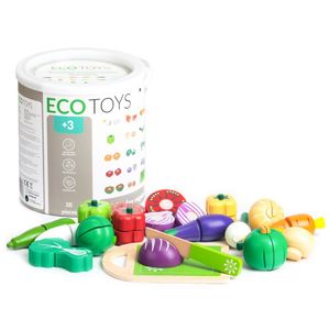 Eco Toys Set drvenog povrća