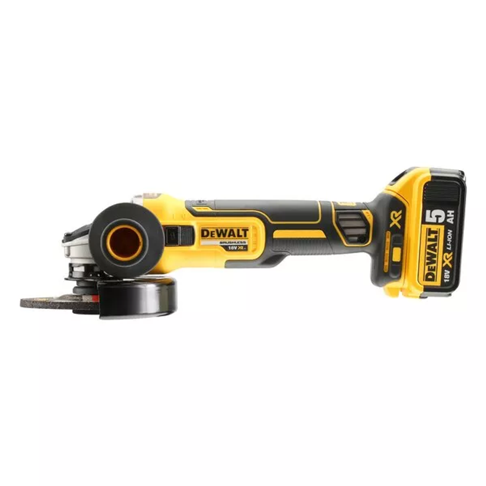 DeWalt Aku Ugaona Brusilica 18V 5.0 Ah DCG405P2 slika 2
