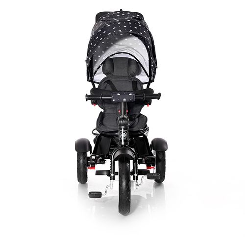 LORELLI NEO AIR Tricikl za Djecu Black Crowns (12 - 36 mj/20 kg) slika 4