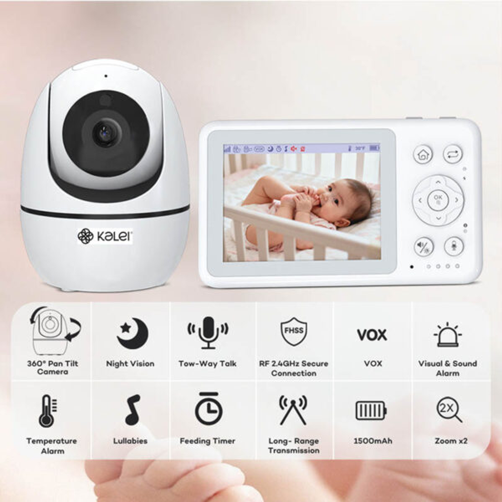 Kalei Video Baby monitor 3,2“ BM301 slika 4
