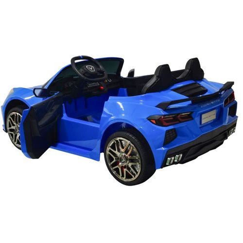 Licencirani Corvette Stingray plavi - auto na akumulator slika 6