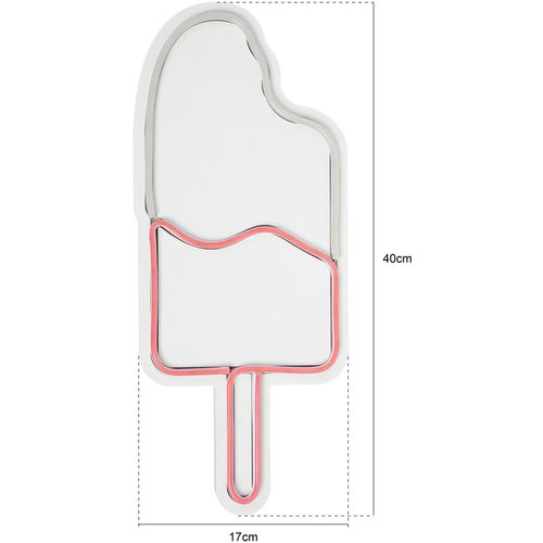 Wallity Ukrasna plastična LED rasvjeta, Ice Cream slika 7