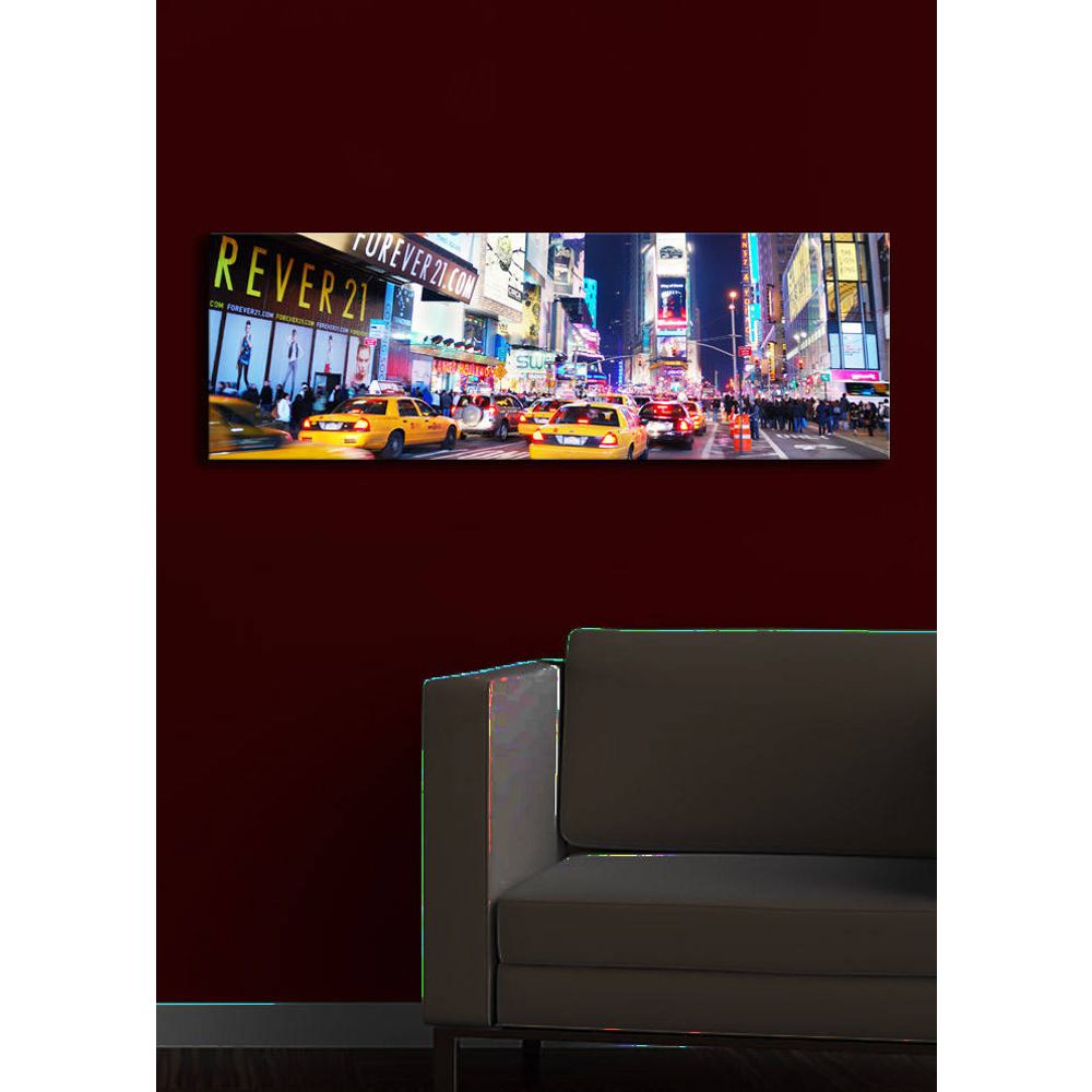 Dekorativna LED Slika na Platnu 3090İACT-7 u Više Boja slika 1