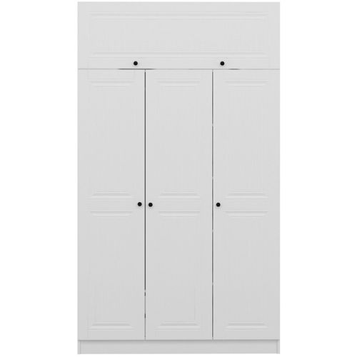 Minar 3 Mebran Kapak 2 Çekmece 255 - White White Wardrobe slika 4