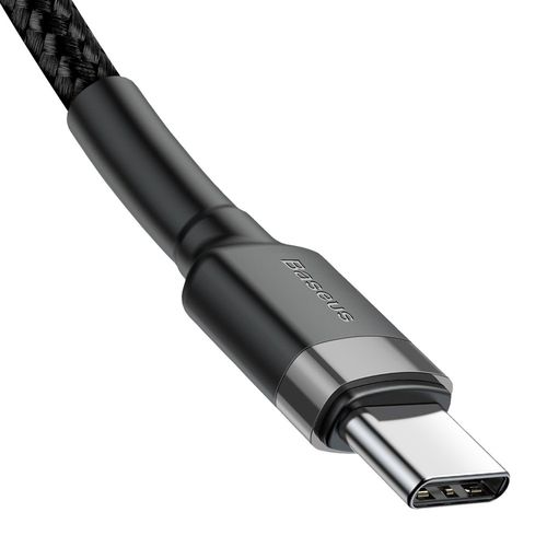 Baseus Cafule kabel pletena žica USB-C PD / USB-C PD PD2.0 60W 20V 3A QC3.0  2m slika 5