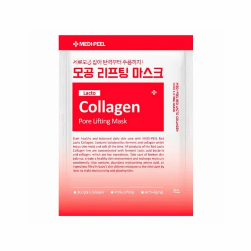 Medi-Peel Red Lacto Collagen Pore Lifting Mask slika 1